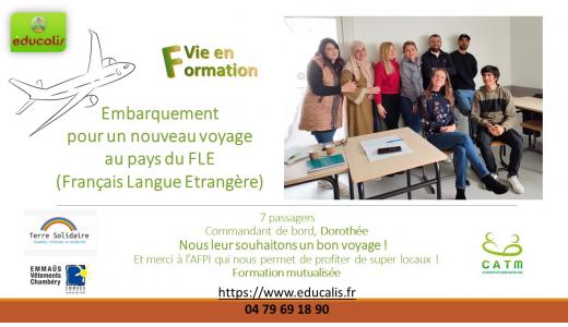 educalis formation FLE CATM EMMAUS TERRE SOLIDAIRE